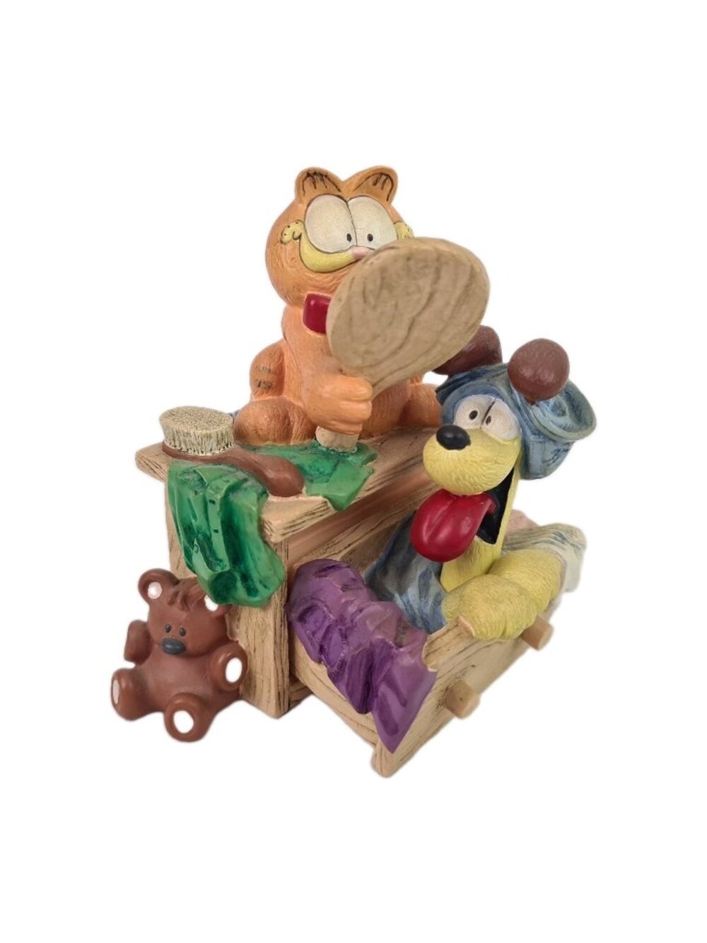 Danbury Mint Garfield Collection Heres Look At Me By Jim Davis Figurine C5